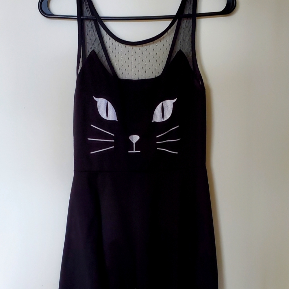 🐈‍⬛ 3 for $15 Hot Topic Black Cat Dress 🐈‍⬛